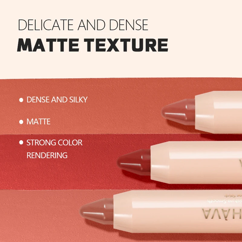 新しいマットリップライナーペンシル防水ノンスティックカップ輪郭ティント口紅長期的なリップケアメイクアップ化粧品女性女の子