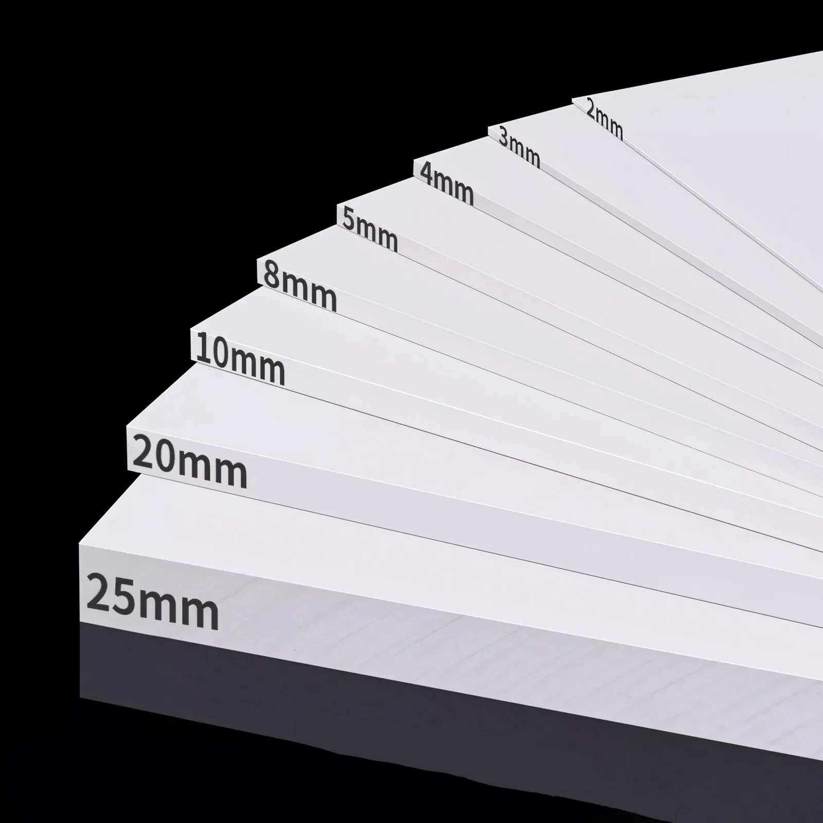 PTFE Plate Sheet White Hard Plastic Panel High Temperature Polytef Plate Thick 0.2/0.3/0.4/0.5/0.6/0.8/1/3/4/5/6/8/10/12/15~30mm