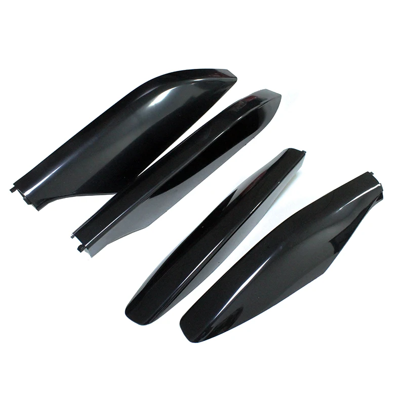 ABS Roof Rack Bar Rail End Protection Cover Shell 4PCS For Toyota Land Cruiser Prado FJ120 2003 2004 2005 2006 2007 2008 2009