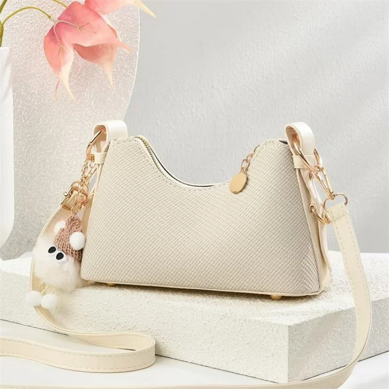 

Contemporary-chic 2025 New Ladies Luxury Brand Leather Shoulder Bag Famous Designer Casual Popular Simple​