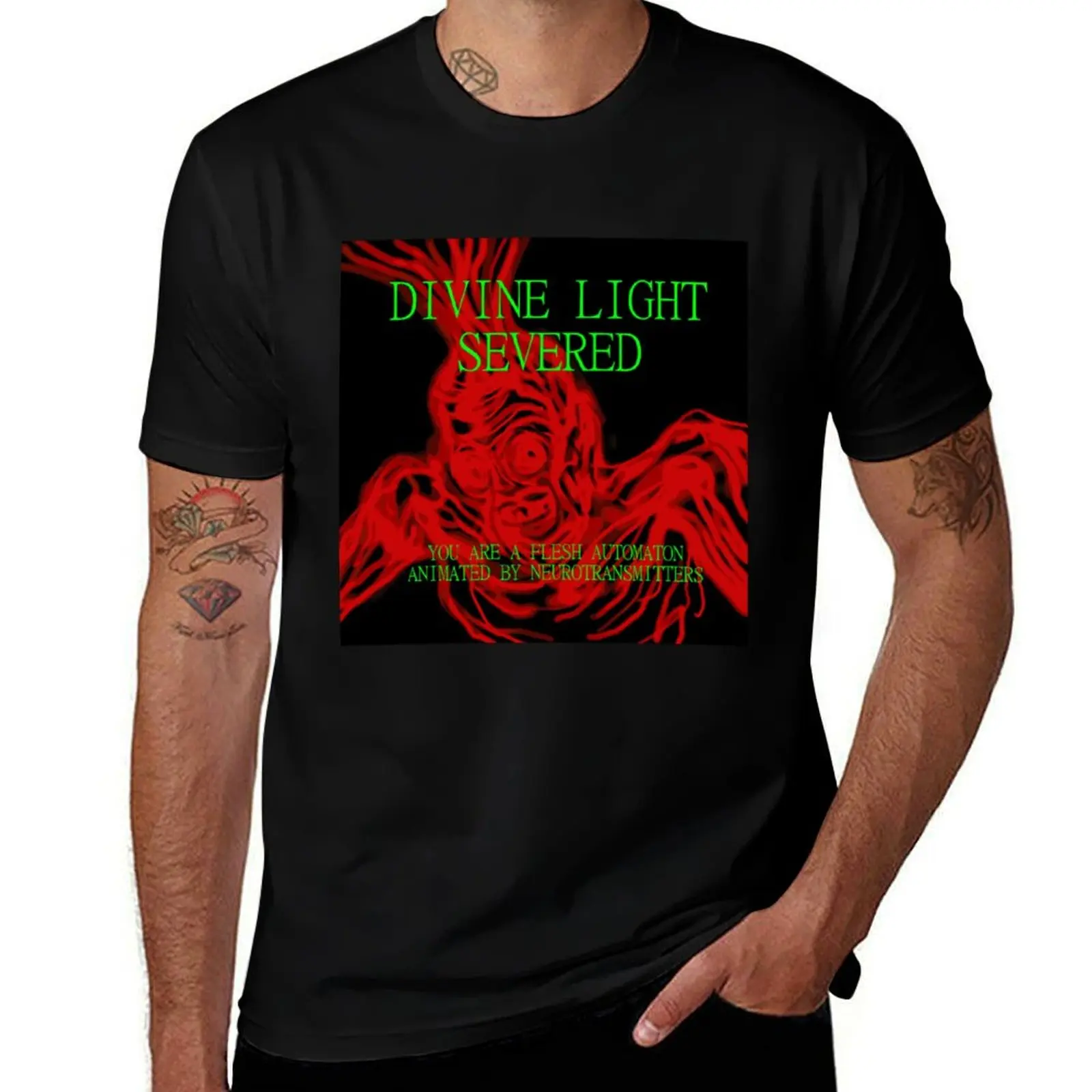 DIVINE LIGHT SEVERED - T-shirt Cruelty Squad, t-shirt graphique créatif