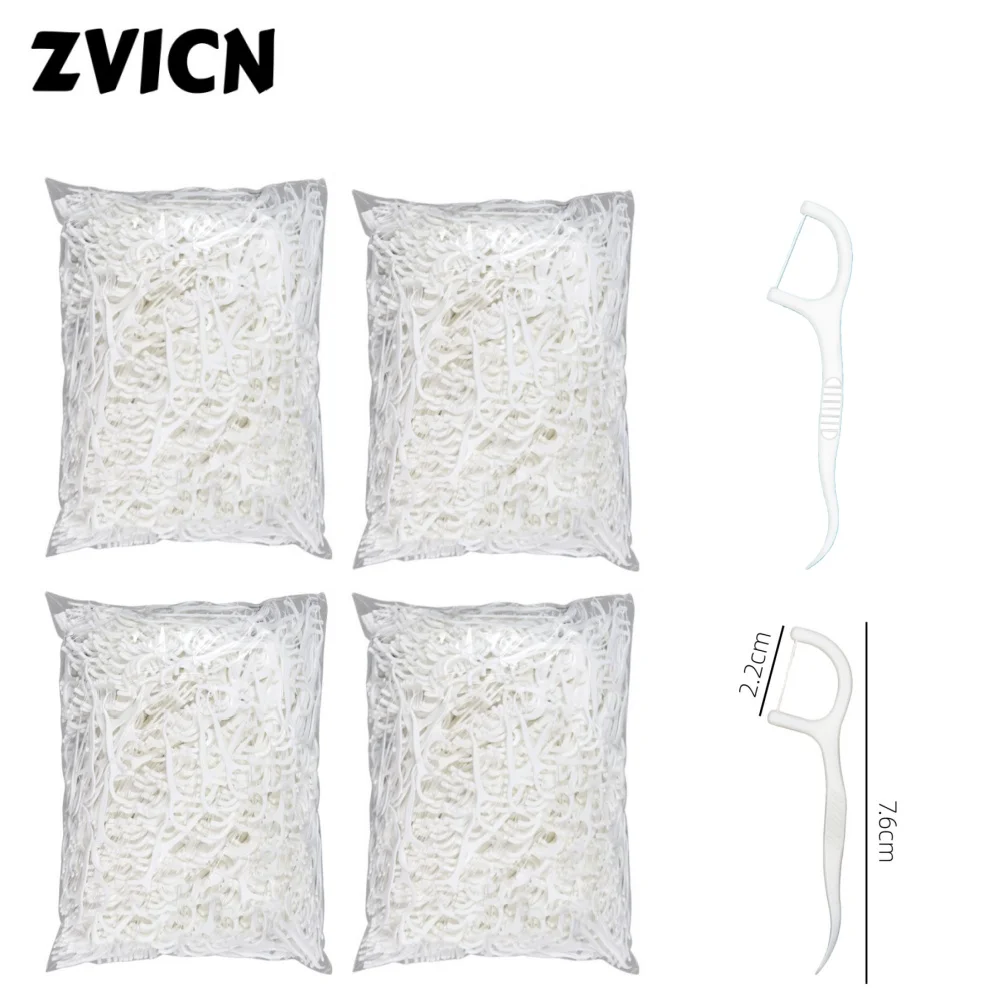 100-2000 pieces - Oral cleaning floss stick - Ideal for home and travel, an essential cleaning tool for between teeth