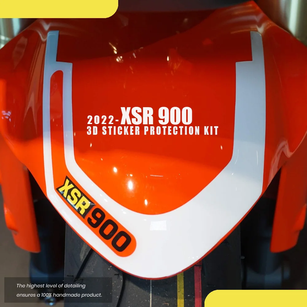

For XSR900 Decorative Stickers Motorcycle 3D Protective Stickers Kit Fender Protection XSR900 xsr 900 2022-2025