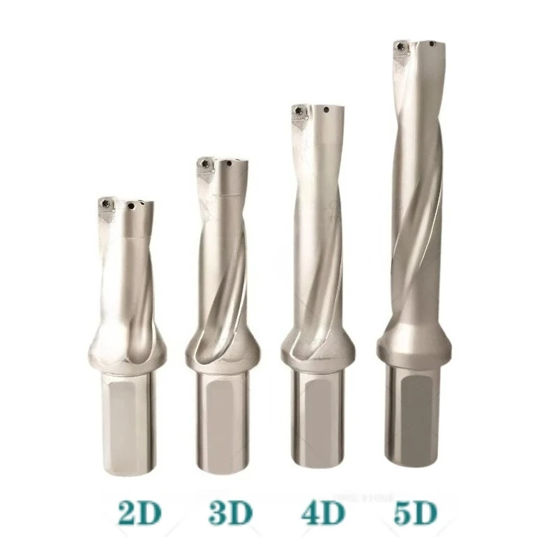 Alta qualidade WC SP Série U Broca C20 C25 C32 2D 3D 4D 5D Brocas de metal SPMG Broca de inserção rápida