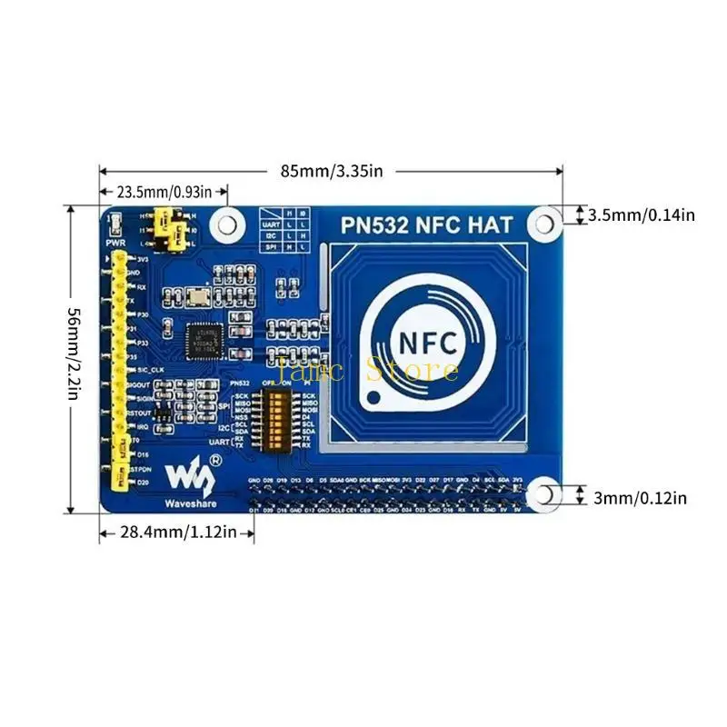 يدعم الاتصال الميداني القريب LX0B بطاقات RFIDNFC المختلفة 3.3 فولت/5 فولت 13.56 ميجاهرتز PN532 #6