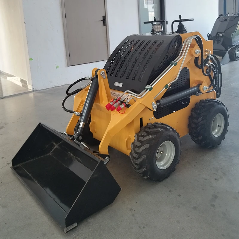 Carregador deslizante econômico agrícola CE EPA Mini Skid Steer Loader para venda entrega rápida Skid Steer Loader com acessórios