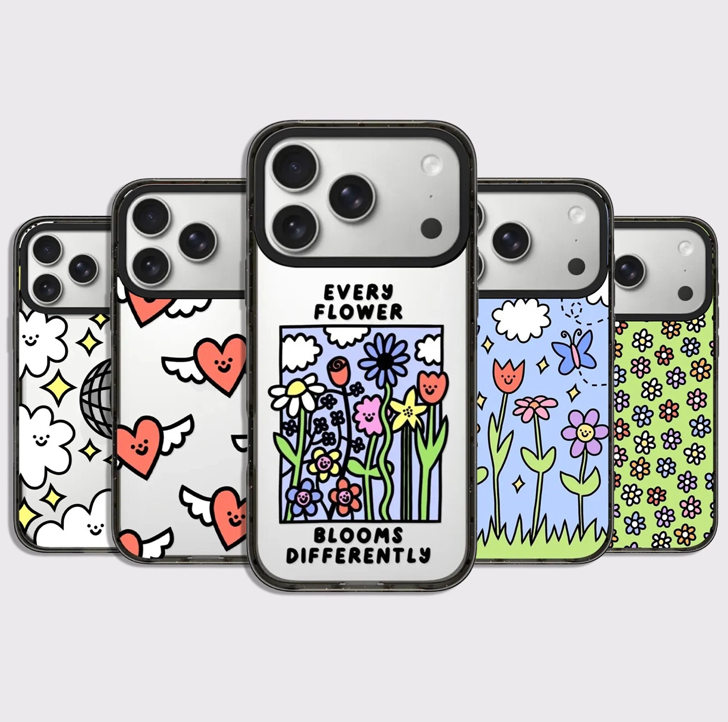 

Angel Wings Love Impact Black Border Magnetic Cover for IPhone 13 14 15 16 17 Pro Max Case for IPhone 17Pro