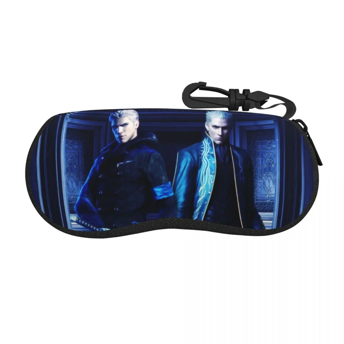 Vergil From The Devil May Cry Series Shell Glasses Case Protective Sunglasses Box Women Men Soft Eyeglass Bag Pouch