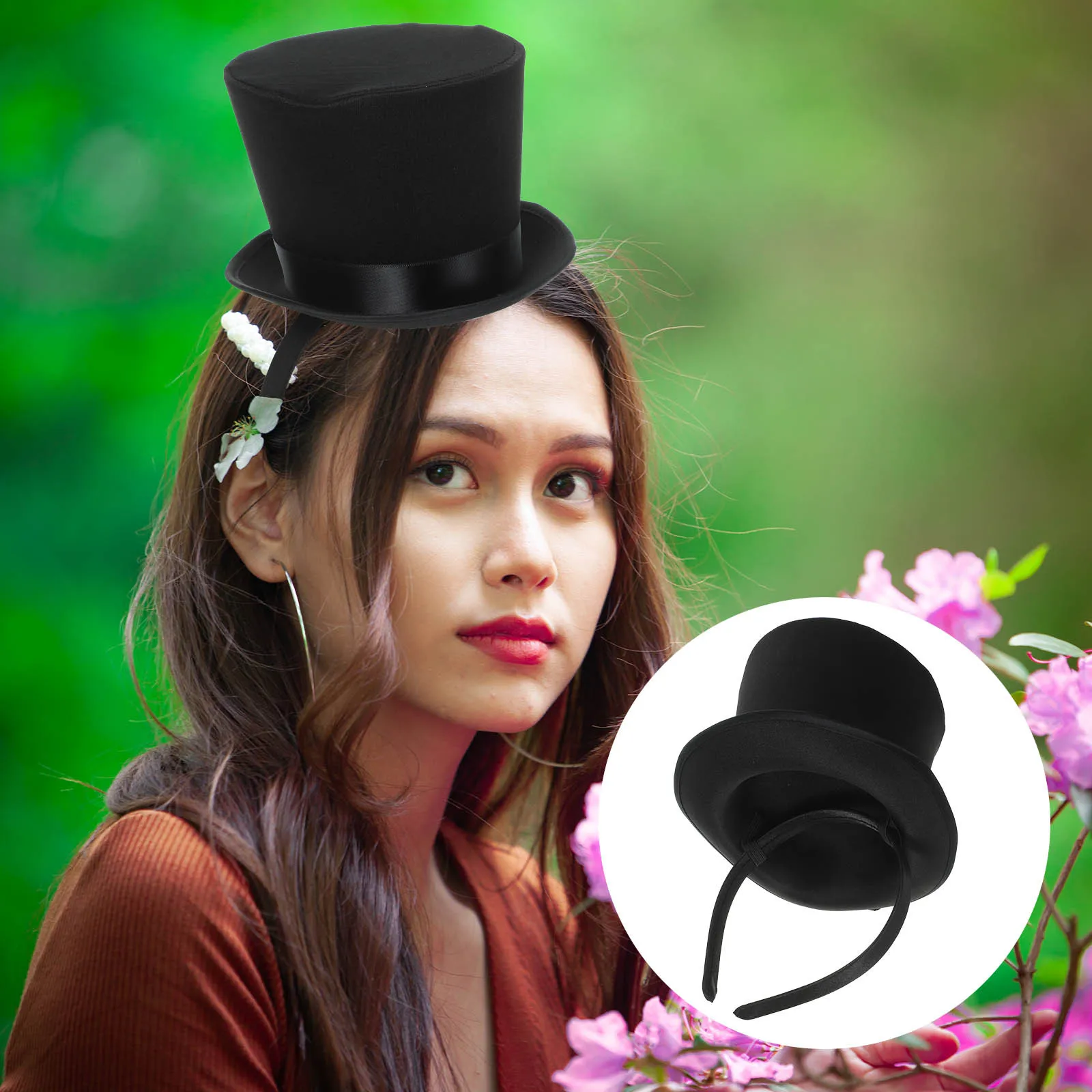 

Elegant Lightweight Fascinator Hat Women Banquet Headpiece Decorative Wedding Party Tea Accessory Fascinators Hat