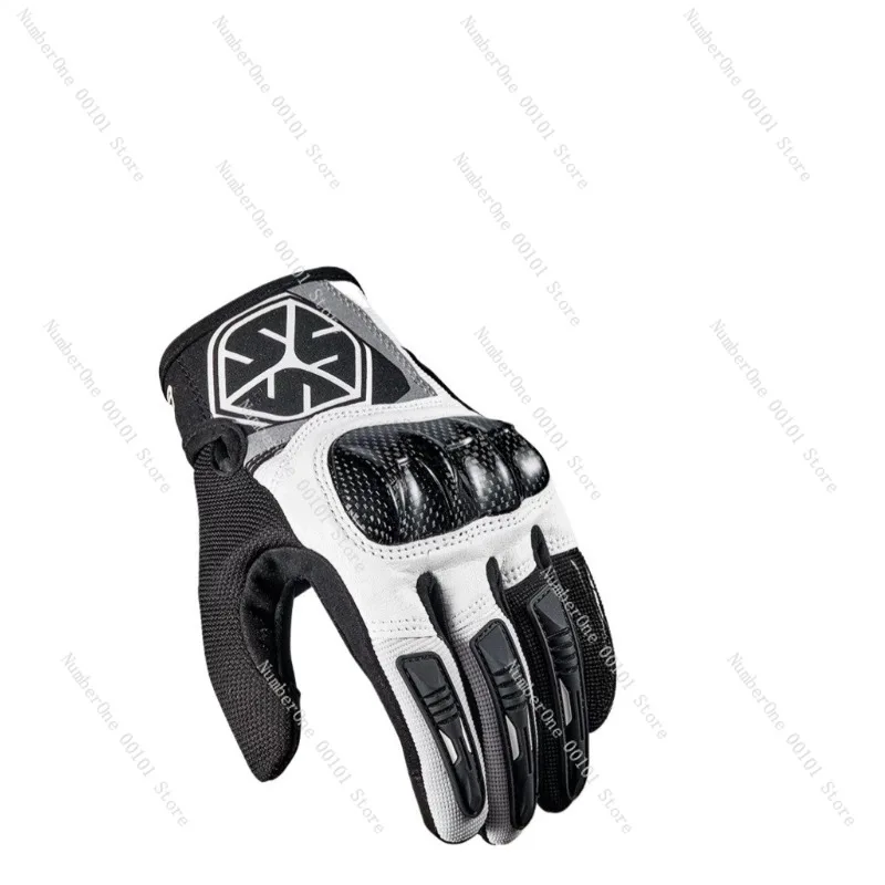 

Cycling gloves motorcycle women's summer mesh breathable locomotive rider pink gloves touch screen