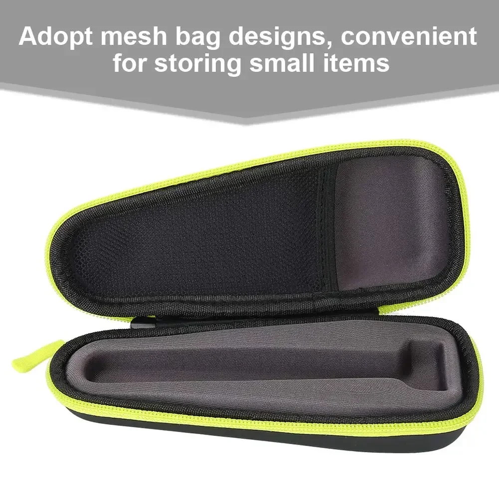 Travel Case for Philips One Blade QP2530/2520, Portable EVA Protective Pouch for Shaver, Storage Bag for Men's Grooming Kit