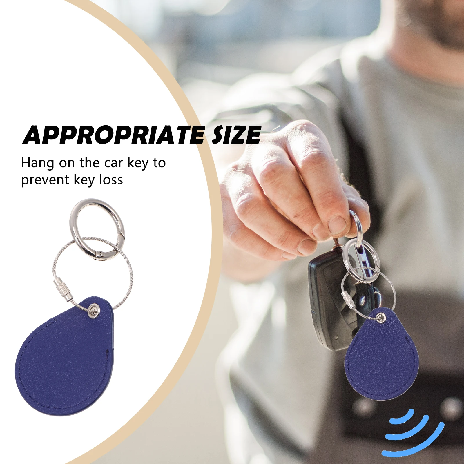 

Water Drop Case Protective AntiScratch Lightweight Shockproof Sleeve KeyChain Portable Earphone Bag Device