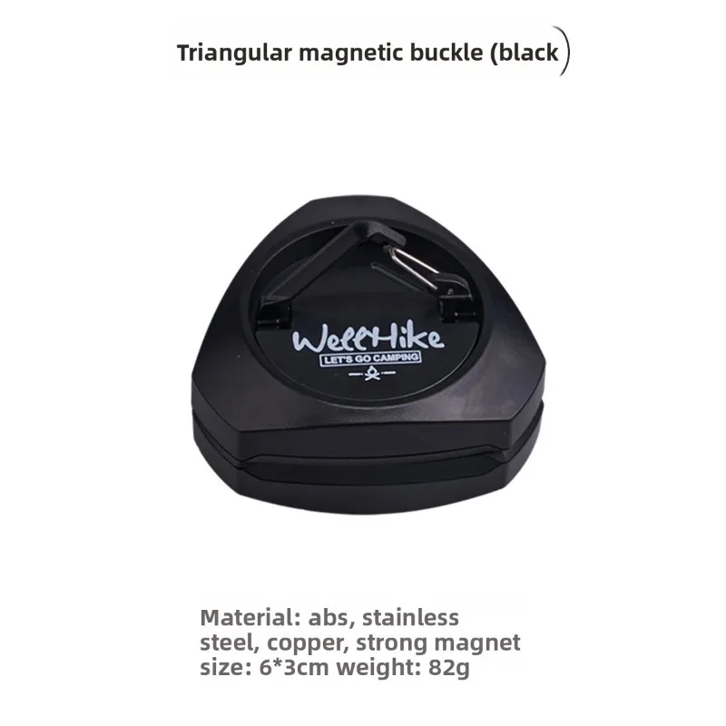 في الهواء الطلق التخييم المظلة خيمة مركبة محمولة المثبت التخييم مصباح متعدد الوظائف المغناطيسي هوك المظلة كوب شفط معلق