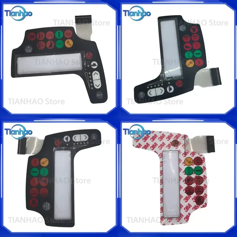 for 50297678 Forklift Keyboard Material Handling Equipment Parts Replacement Control Panel Keypad for Warehouse Logistics
