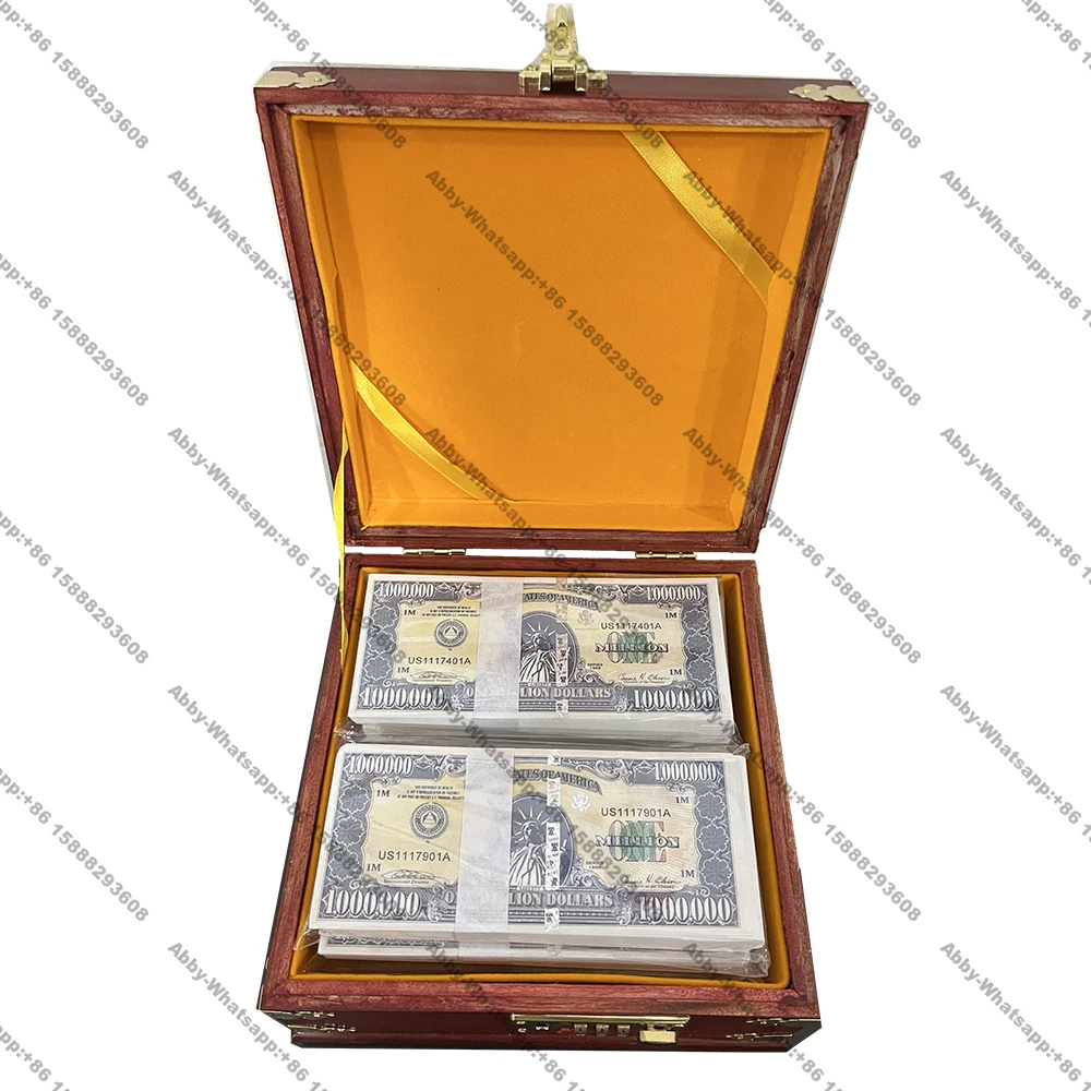 

1000pcs One Million Dollars Paper Money Fake Banknotes Collection Fluorescent Anti-counterfeiting Statue of Liberty Movie Money