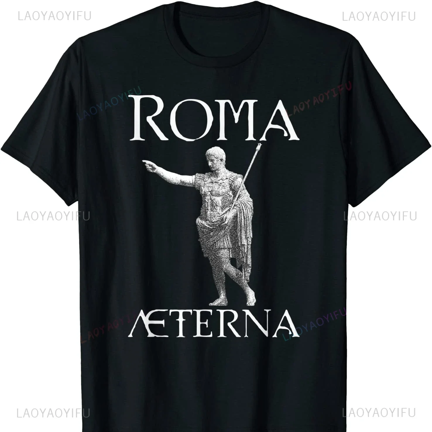 Roma Aeterna SPQR Roman Empire Graphic Tshirts Summer Funny Men  Short Sleeve O-Neck T-shirt Casual Women Tops