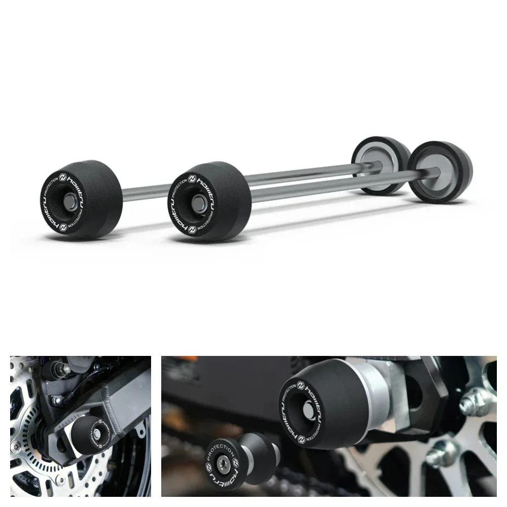 

For Ducati Monster 821 2013-2021 Rear Front Axle Fork Crash Slider Motorcycle Wheel Protector