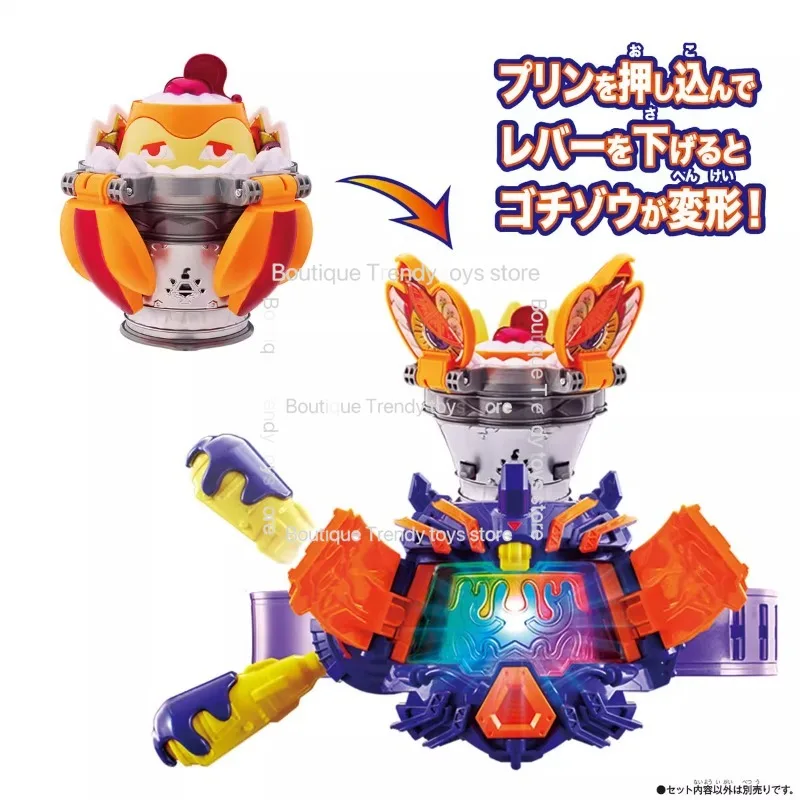 

Оригинальный набор Bandai DX Kamen Rider GAVV Puddinte Gochizo Varm: фигурка Gochizo в форме чашки, специальный набор, аниме-фигурка, модель, игрушка, подарок для детей