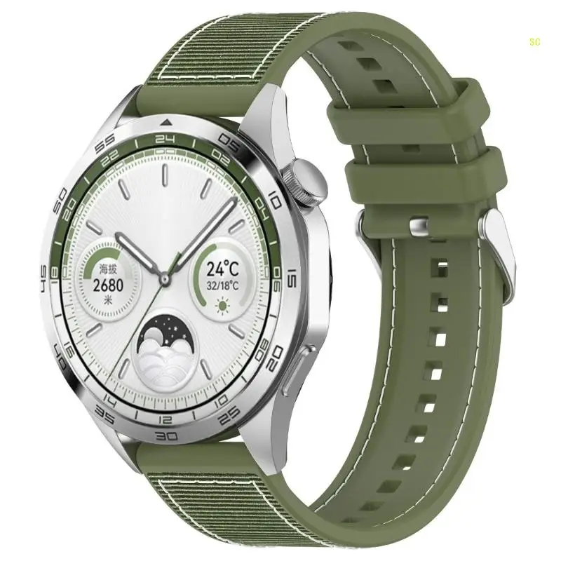 สร้อยข้อมือแบบปรับได้ Watchband Sweatproof Breathable Soft สำหรับเพศ Dropshipping