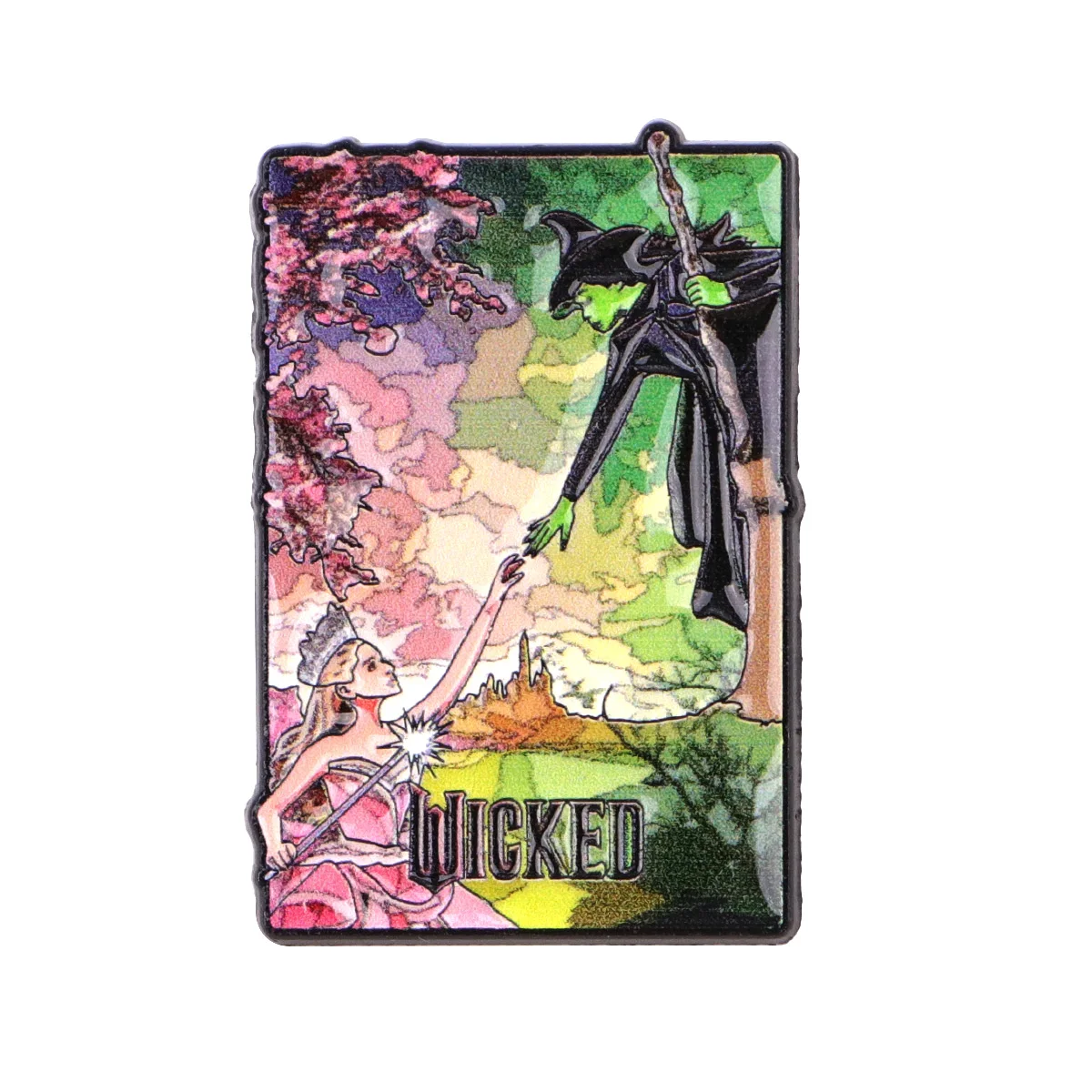 3pcs Movie Brooches For Women Funny Witch Enamel Pin Metal Badge Jewelry Clothing Backpack Accessories Friends Gift