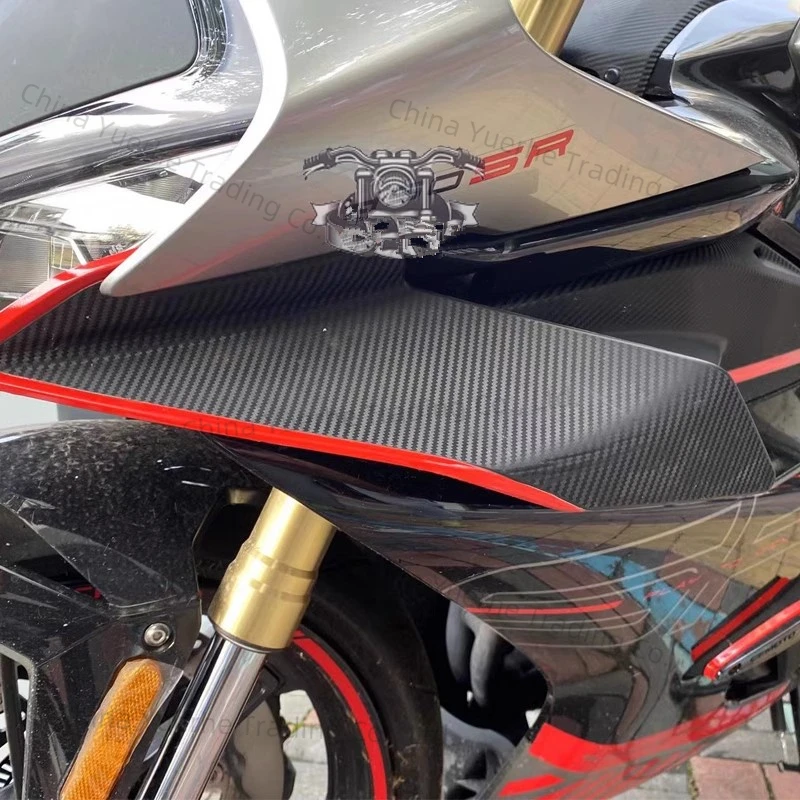 For CFMOTO 450SR CF450SR CF MOTO SR450 Motorcycle Parts Side Downforce Naked Spoilers Fixed Winglet Fairing Wings Deflectors