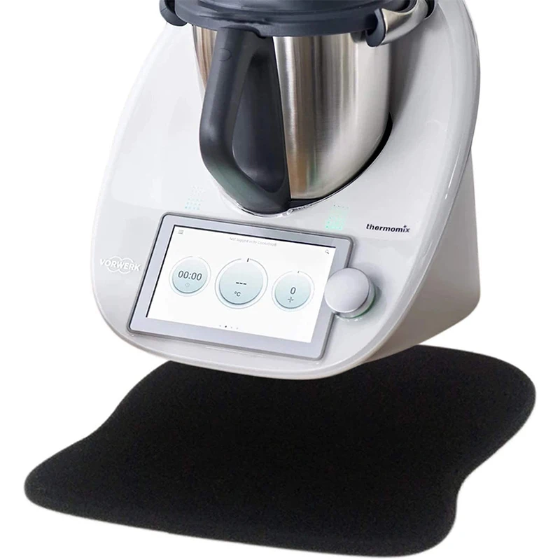 خلاط المحرك ل Thermomix TM6 TM5 حامل خلاط طباخ صانع القهوة انزلاق الحصير لنقل الأجهزة المطبخ عدم الانزلاق حصيرة
