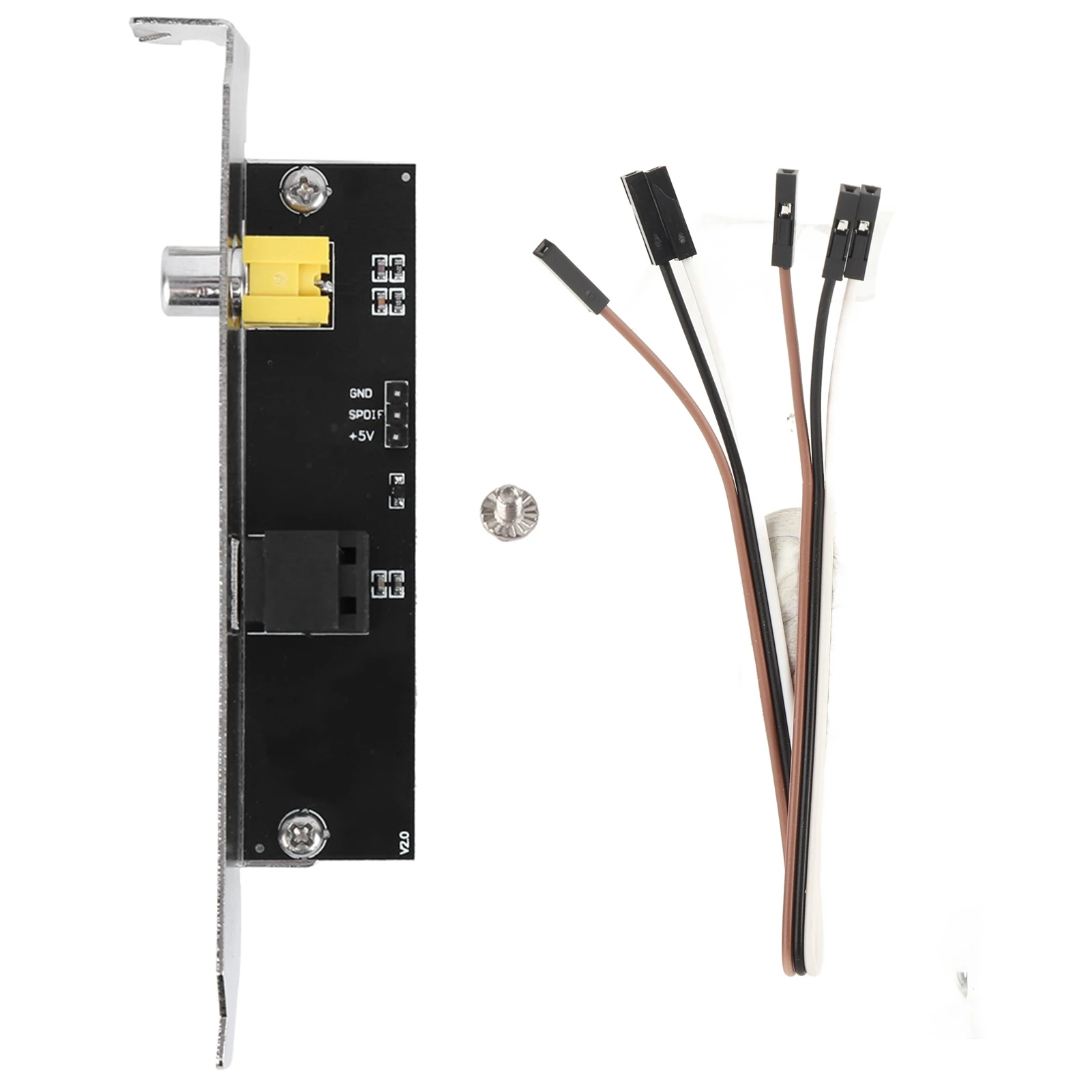 SPDIF OutPlate Cable Bracket SPDIF Optical Electrical Components for ASUS / GIGABYTE / MSI Motherboard