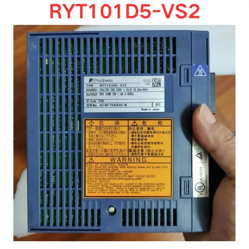 Used RYT101D5-VS2 Servo driver Function check OK