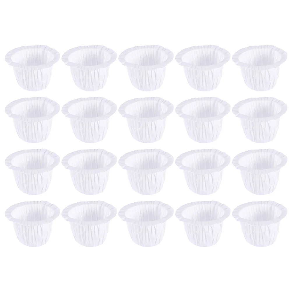 60 Pcs Aluminum Foil Paper Cups Mini Muffins Cupcake Liners Parchment Straw Hat Oilproof Wrappers