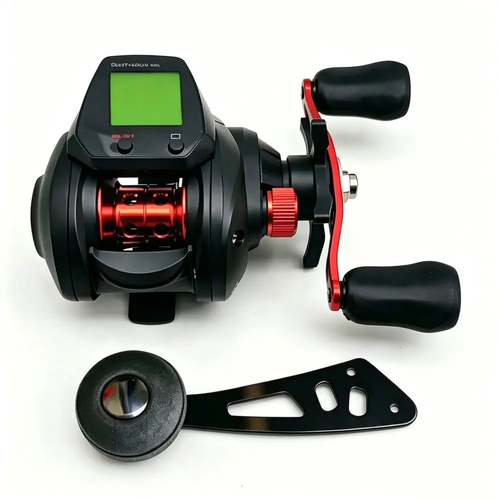 High Precision Digital Baitcasting Reel For For Wildwolf Sea Fishing Tackle Raft Casting Gear With Line Length Monitor