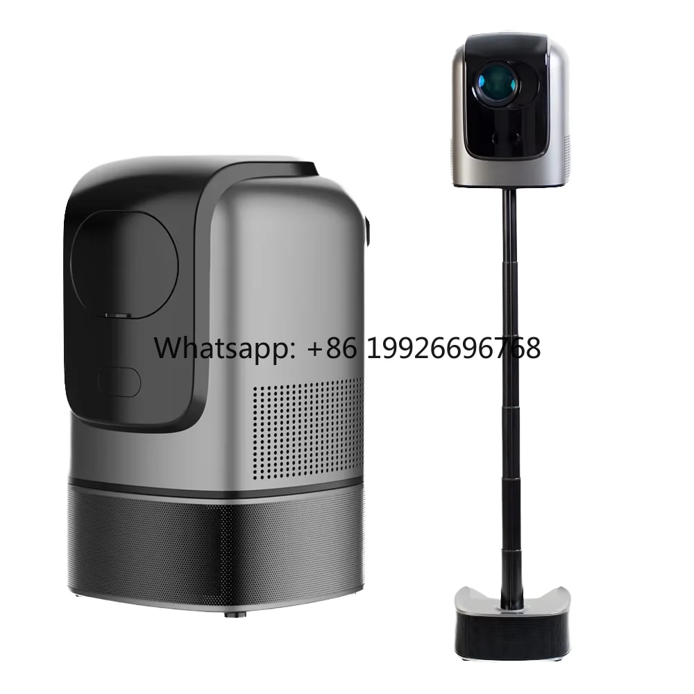 Mini  Home Theater Projector Stand New Model 1080p Android 11 Pantilt 4K Maximum Hi-Fi Sound LED Lamp Built-in Speaker