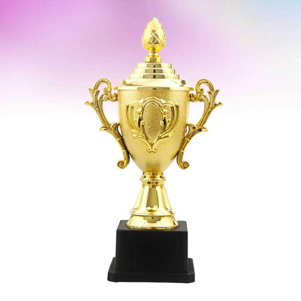 

Plastic Trophy Sports Banquet Golden Award Kids Balance Car Decorative