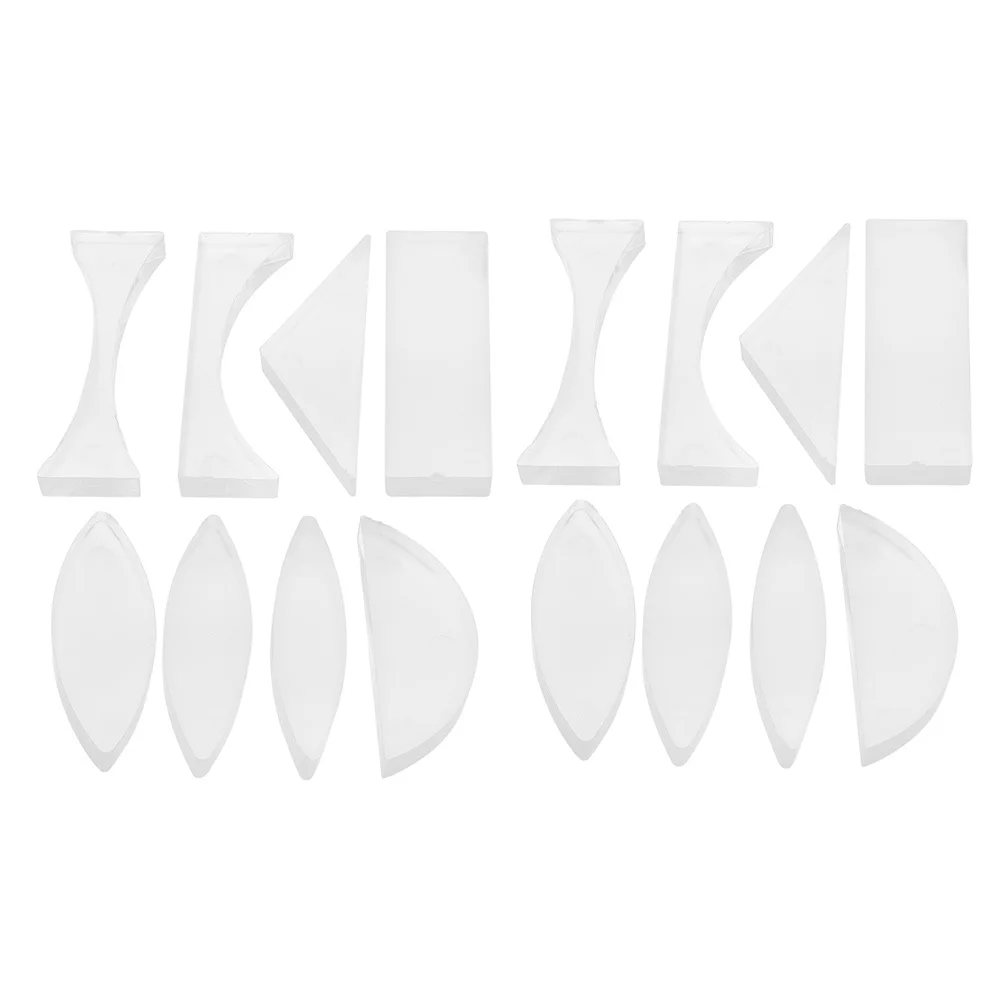 

2Sets Acrylic Optical Lens Set Concave Convex Physics Teaching Science Experiments Science Classroom Optics Prism