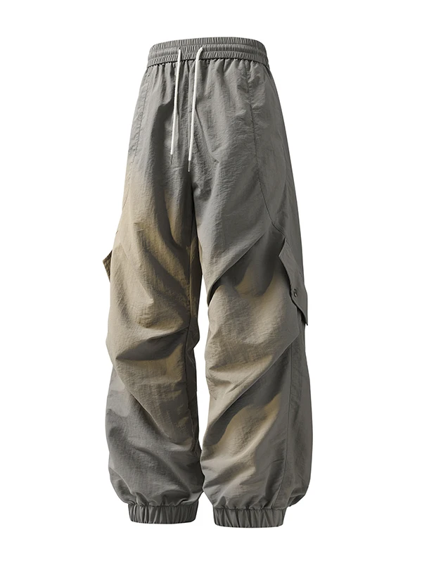 Summer American Sle Men's Outdoor Casual Pants Cool Comfortable New Faion Versatile Trendy Workwear Trousers Cuffed