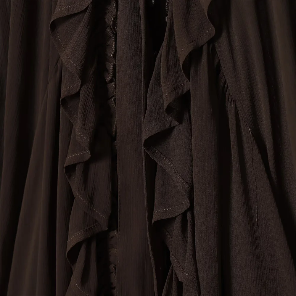 قميص معلق مزخرف متعدد الاستخدامات على الموضة النسائية الجديدة للخريف #5