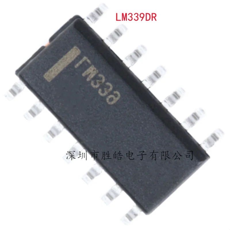 

(10PCS) NEW LM339DR LM339 Four Channel Voltage Comparator SOP-14 LM339DR Integrated Circuit