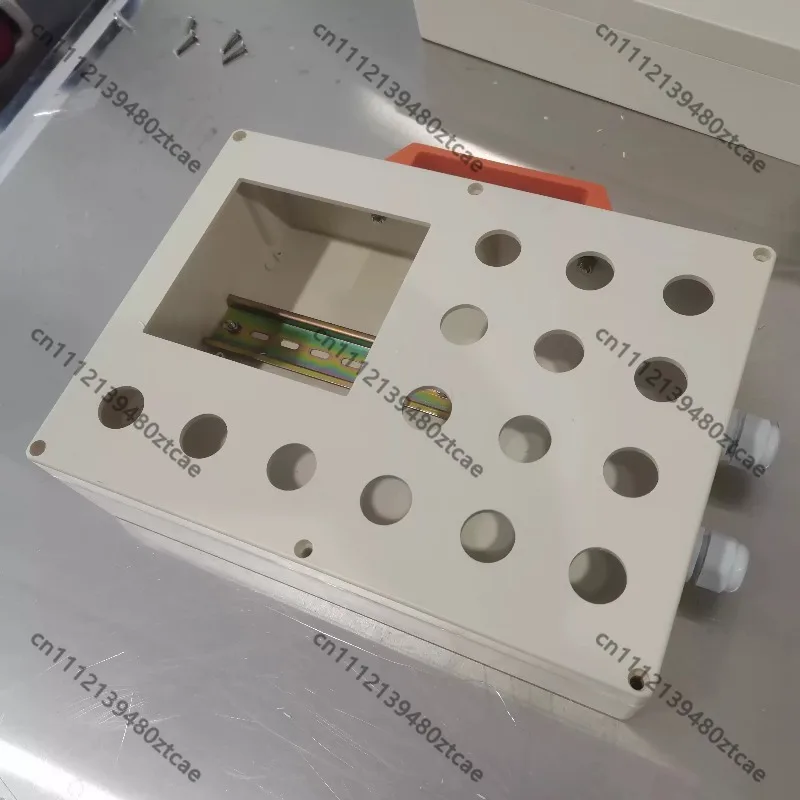 Portable PLC Learning Mount Box DIY Wiring Push Button Operation Box For PLC Training Debugging Practice