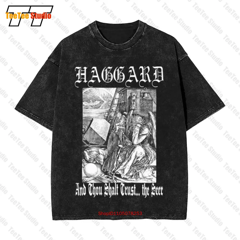 Haggard And Thou Shalt Trust... The Seer Vintage Oversized T-Shirt 1FVJ
