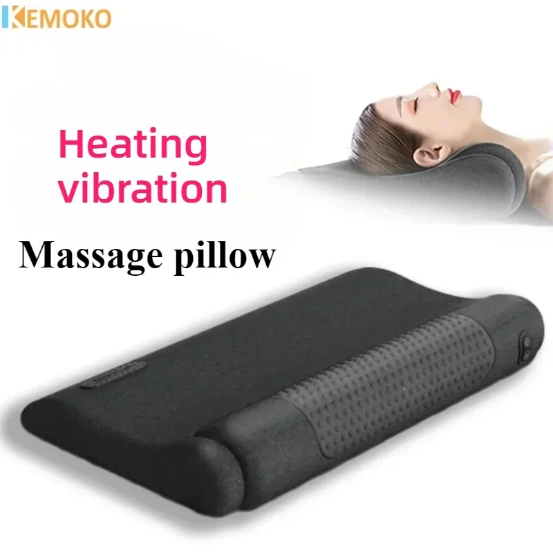 

Electric Massage Neck Pillow for Protecting Cervical Spine Traction Hot Compress Design Cushion Pillow Sleeping Pillow Massager