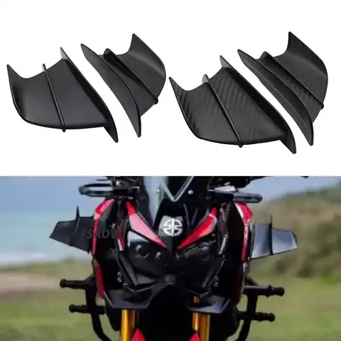 Motorcycle General Spoiler Wing Aerodynamic Winglet For Yamaha YZF R1 R6 R25 R7 R3 for Bmw S1000RR S1000R S 1000 RR/R 1000RR