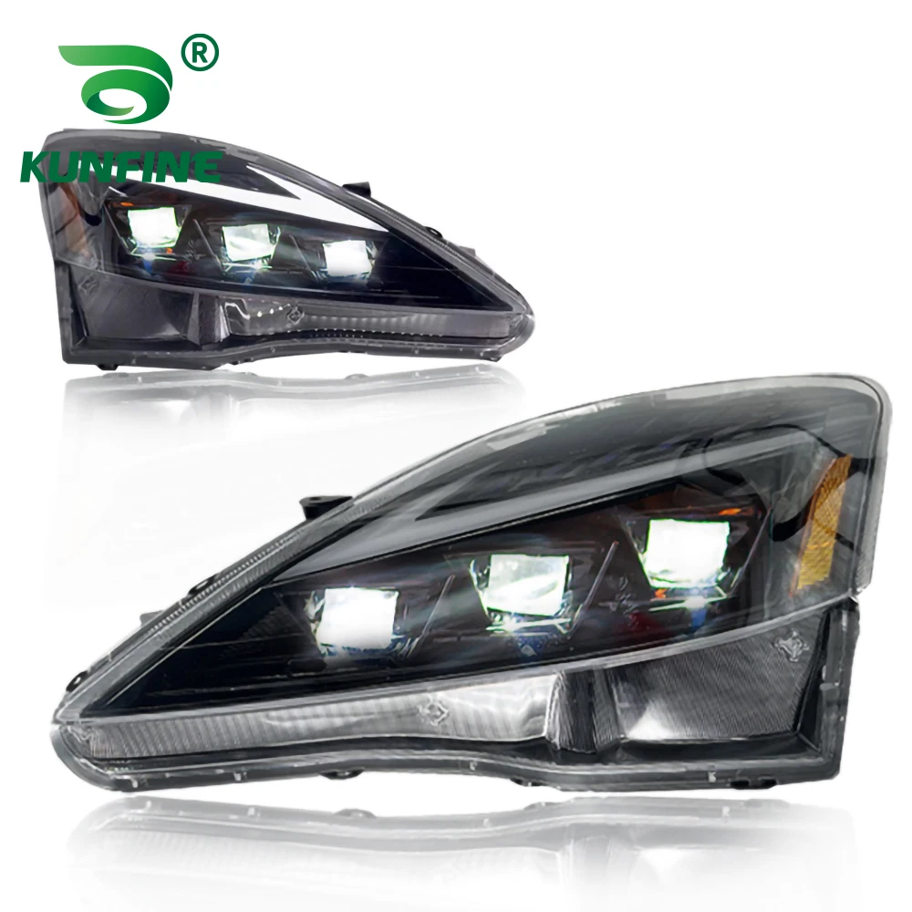 Pair of Car Styling Car Headlight Assembly For LEXUS 2006-2012 LED Head Lamp Car Tuning Light Parts Plug And Play