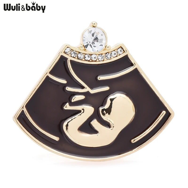 Wuli&baby милые броши с маточками для женщин, двухцветные эмалированные стразы, доктор, медсестра, вечерние офисные броши, булавки, подарки Wuli&baby милые броши с маточками для женщин, двухцветные эмалированные стразы, доктор, медсестра, вечерние офисные броши, булавки, подарки