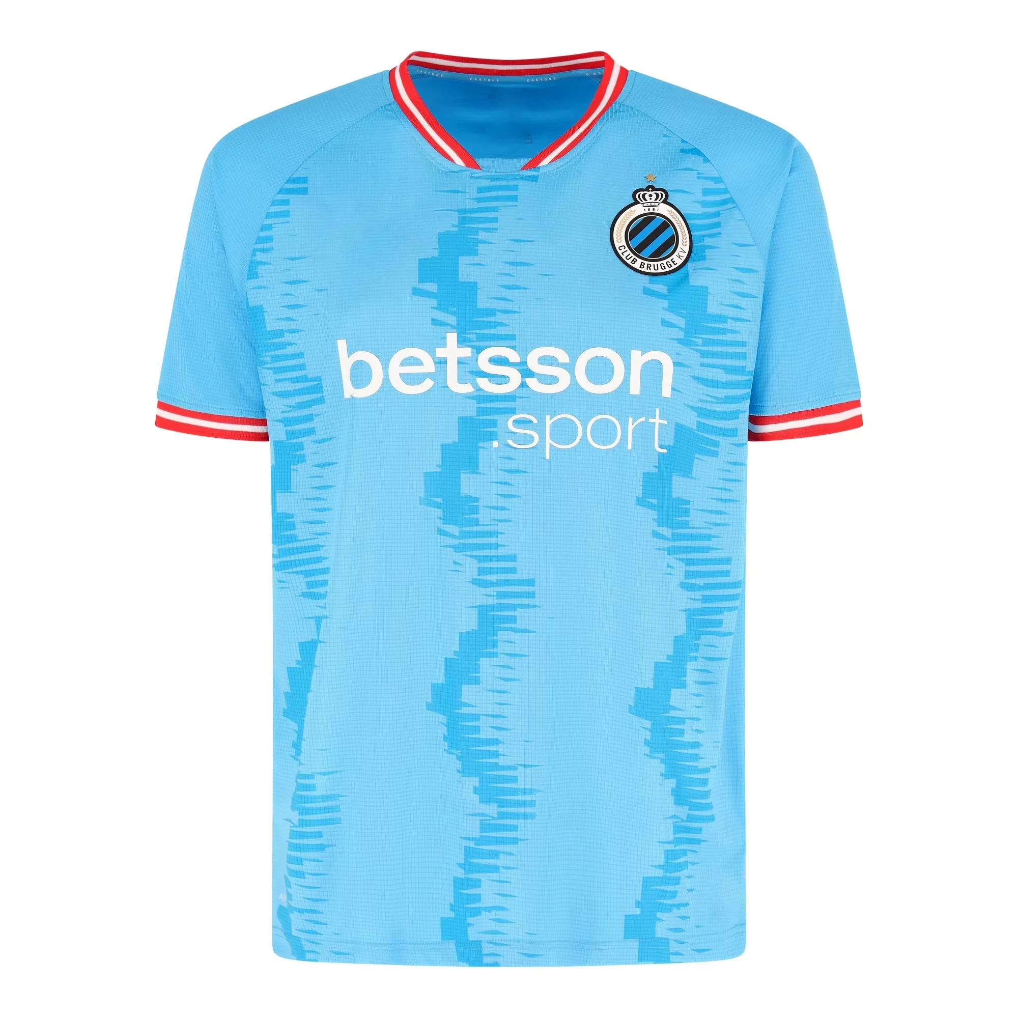 

25-26 Club Brugge K.V Home_Away Football Jerseys T-shirt 3D Printed Short Sleeved Sports T-shirt Same for Adults and Children