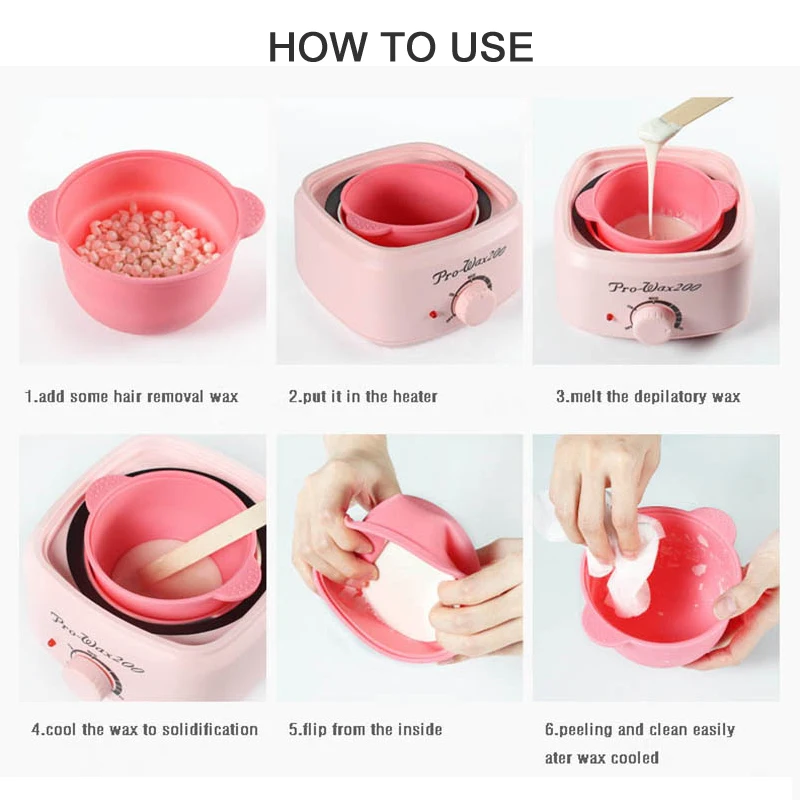 حبوب الشمع الصلب لإزالة الشعر ، الصبح ، إزالة الشعر ، غشاء ساخن ، الخرز ، كامل الجسم ،