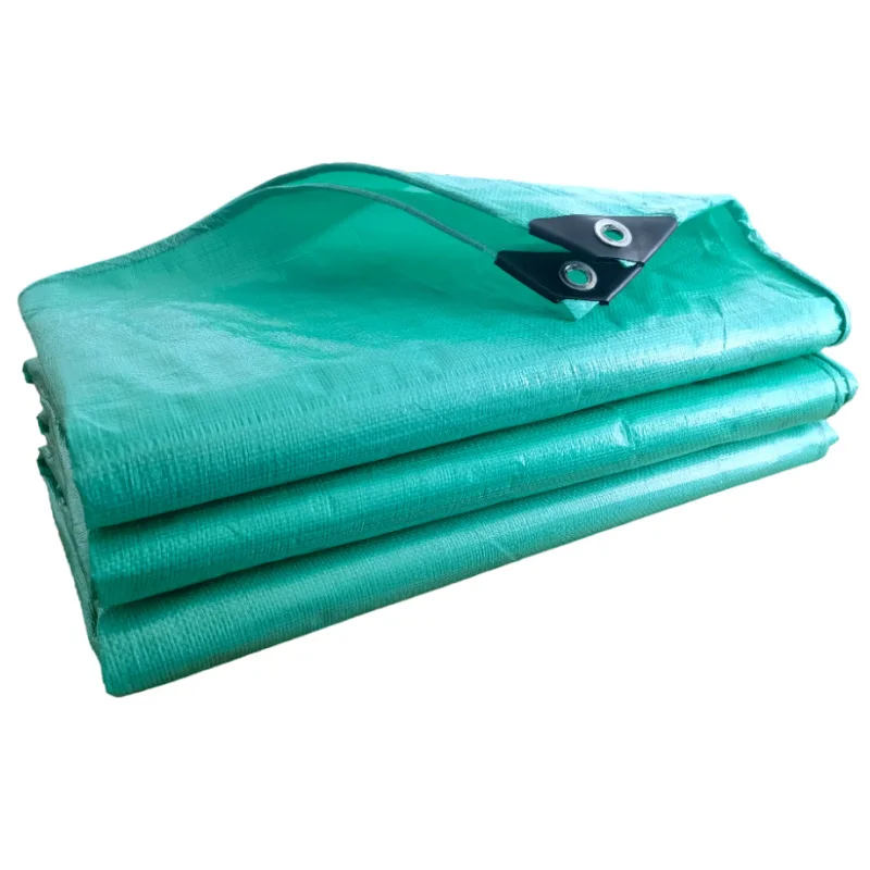 Lona de PE, lona de plástico resistente a la lluvia, impermeable, gruesa, resistente al desgaste, sombrilla, paño de almacenamiento de agua para piscina