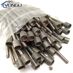 Eye Suction Needle Diamond Drill Bit Concave Grinding Needle Carving Head Glass Tile Grinding Engraving Hollow Head Tool