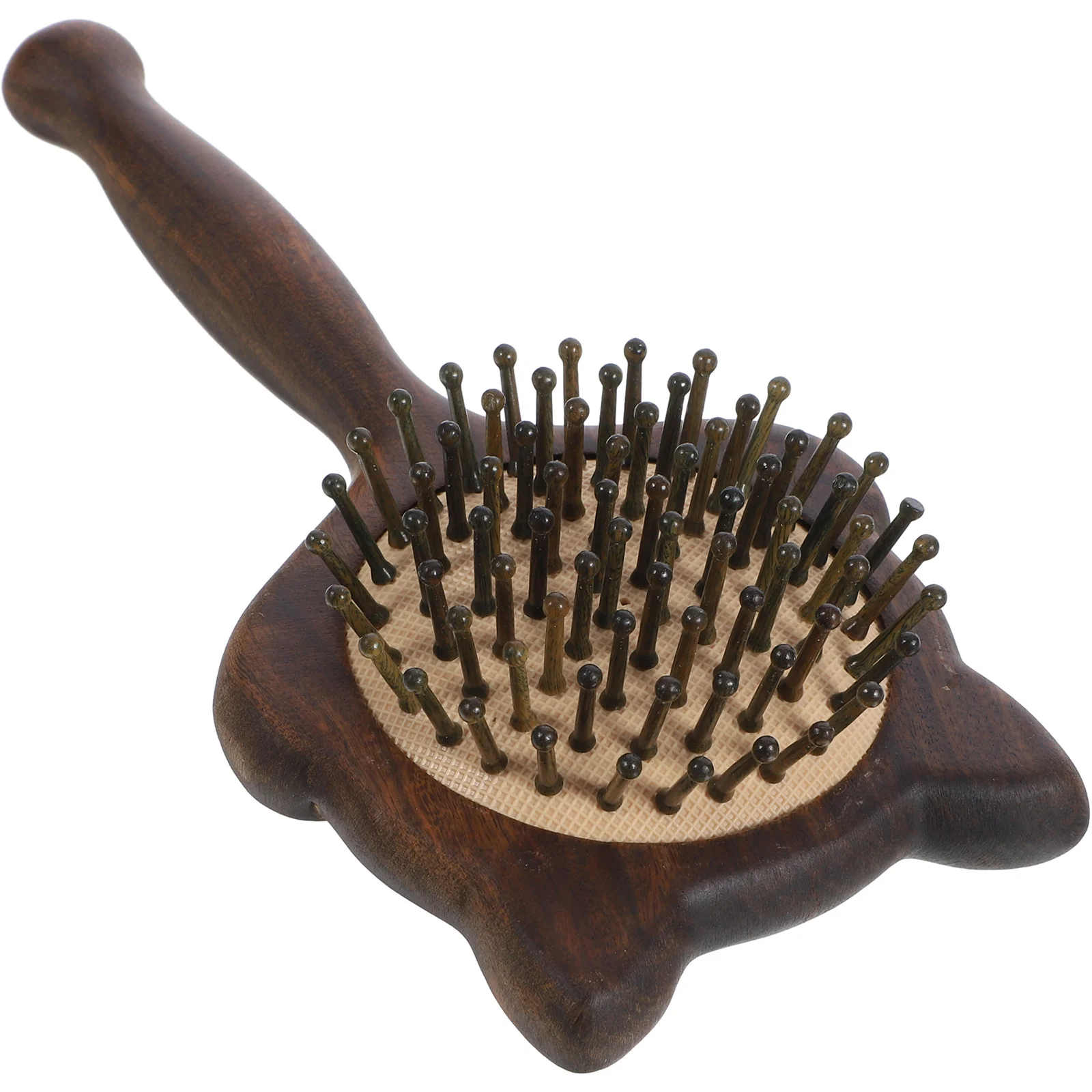 مشط تدليك وسادة هوائية، مشط شعر خشبي، فرشاة تصفيف لفك تشابك الشعر للنساء، جميع أنواع الشعر، تدليك فروة الرأس، الاستاتيكيه #6