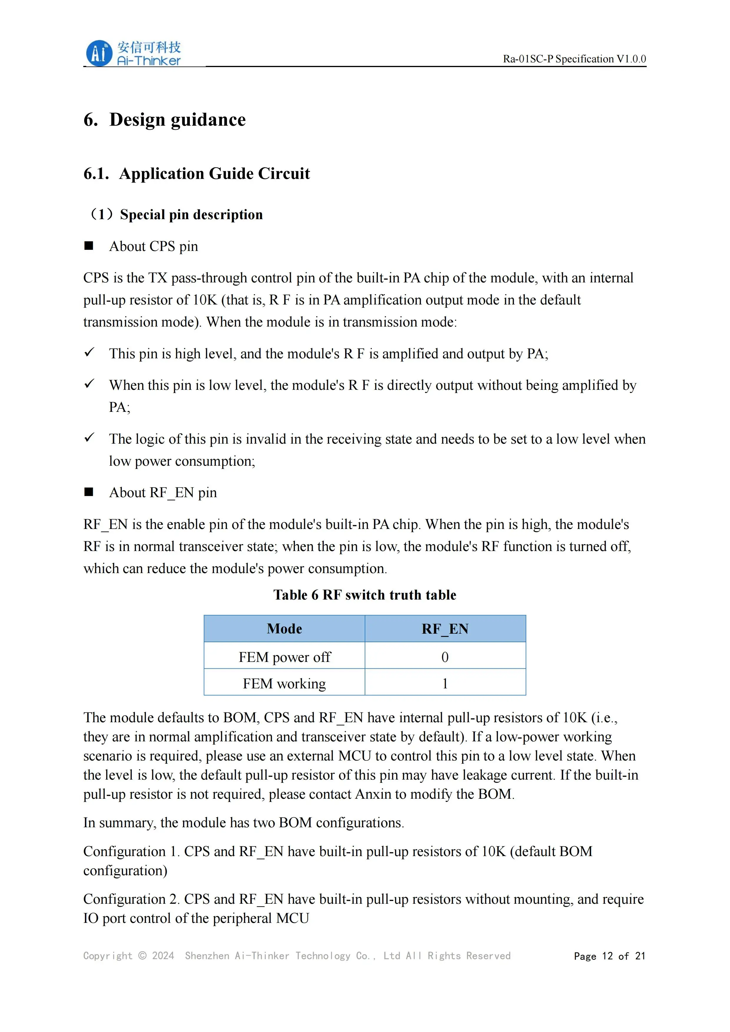 LLCC68 LoRa Wireless RF-Modul 410–525 MHz, unterstützt 10 km Spread-Spectrum-Kommunikation für extrem lange Entfernungen, Ra-01SC-P-Modul – Detail 10
