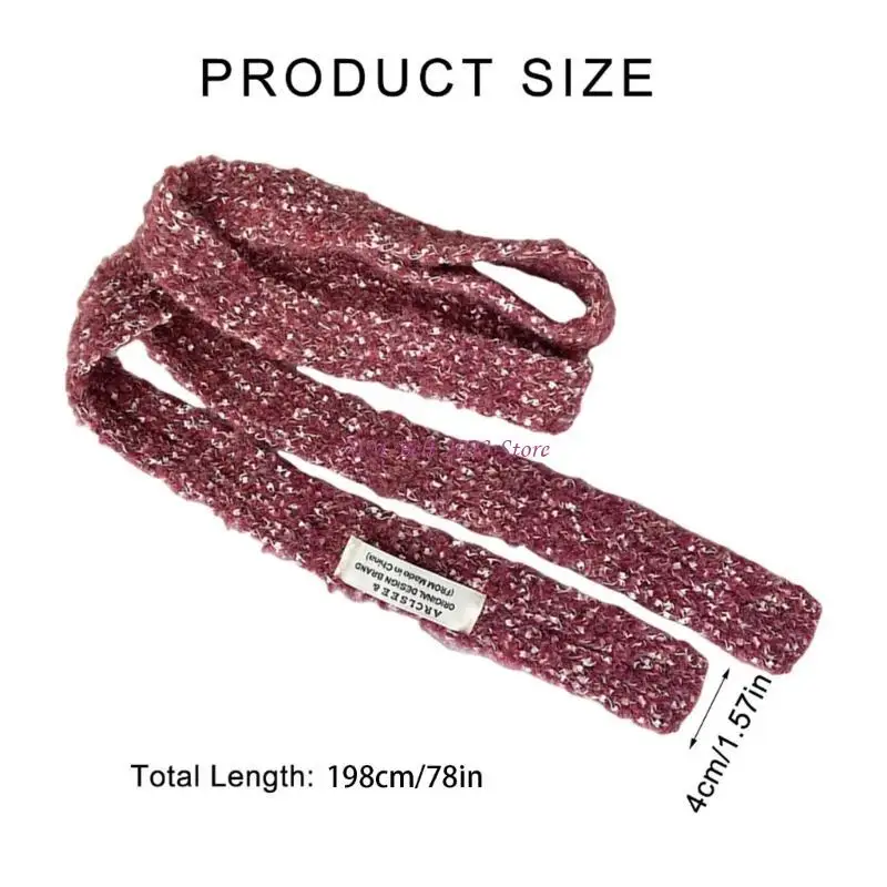 49me Harajuku -stijl gebreide choker sjaal voor vrouwelijke meisjes 2000s kledingaccessoires