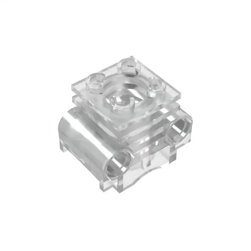 10 Stück 2850 Motorzylinder-Seitenschlitze Bausteine Sammlerstücke Modulare GBC Spielzeuge für Technische MOC DIY Bauwerke Kompatibel – Detail 1